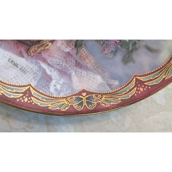 Lena Liu MAGIC MAKERS 1st Issue Flower Fairies Bradford Exchange Plate Mint Cond - Picture 3 of 11